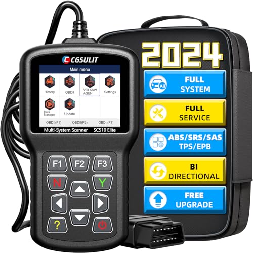 CGSULIT Full System Scanner for VW Audi Jetta/Passat/Beetle Car Scan Tool OBD2 Scanner