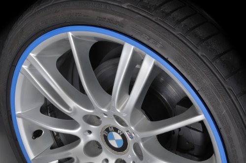 Rimskins 4 Pack Car Rim Protector (Blue)