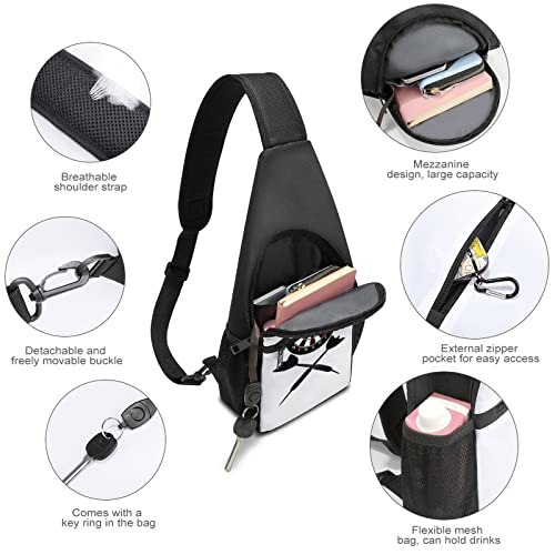 Darts Unisex Crossbody Bag Sling Shoulder Backpack Chest Bags Daypack for Travel Hiking4
