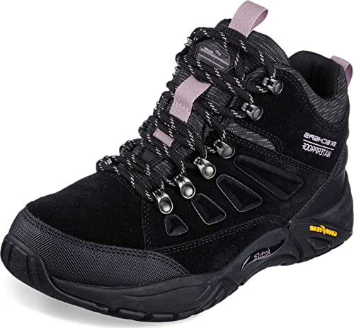 Skechers Bottes de randonnée femme en cuir Relaxed Fit Arch Fit Recon