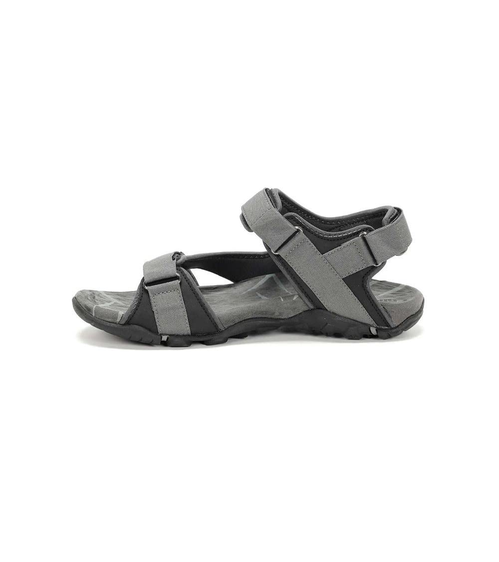 ChirucaBlack Fee Sandals, Black/White, 9.5 UK