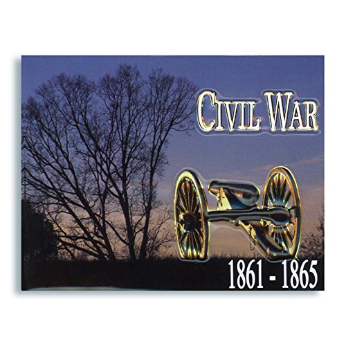 Embossed Civil War Cannon Magnet