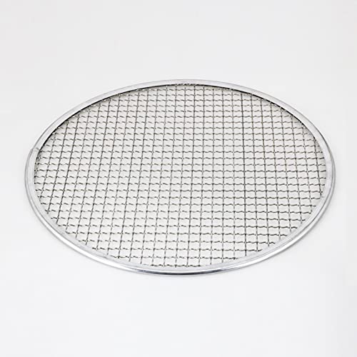 Paquete de 2 rejillas de malla de acero inoxidable para barbacoa, antiadherente, malla de cocción resistente, diseño integrado para asar perfectamente ideal para carne y verduras