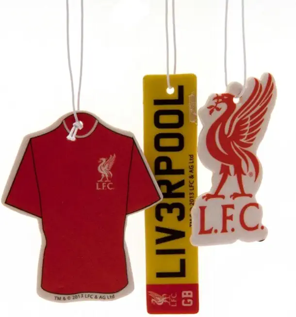 Liverpool FC. 3pk Air Freshener