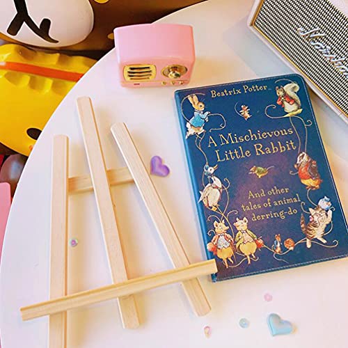 Hemobllo Suporte Do Telefone- De Madeira Suporte Tablet Triângulo Quadro de Cavalete Cavalete Mini S