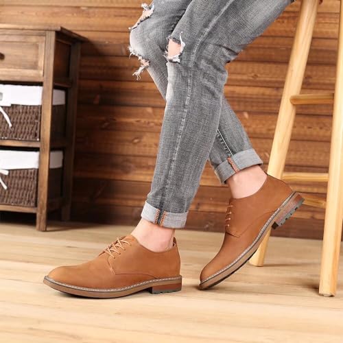 Image of Arkbird Mens Dress Shoes, Lace Up Leather Oxford