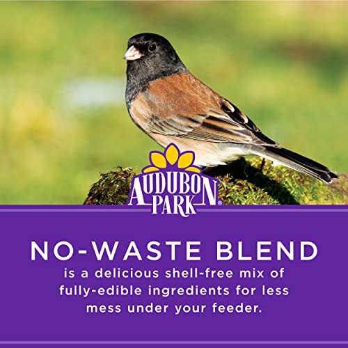 Audubon Park No Waste Blend Wild Bird Food, Premium Shell Free And No Mess Bird Seed For Outside Feeders, 5-Pound Bag #TOP2