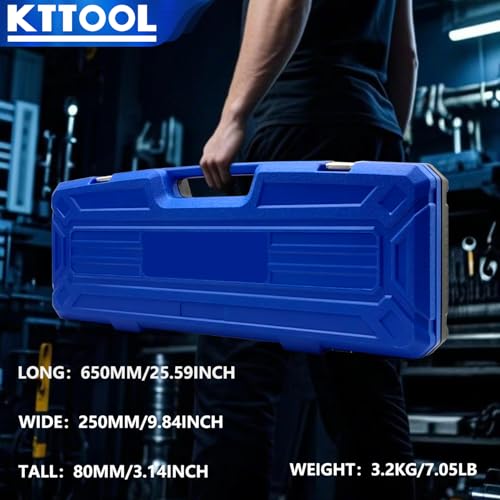 Universal Brake Oil Pressure Gauge Set, 0-3500 PSI Car ABS Hydraulic Oil Pressure Gauge, Brake System Test Gauge, Service Tool - Image 7