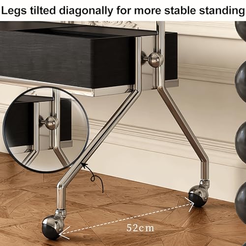 Soporte móvil para TV 40-75 pulgadas con ruedas miniatura 3