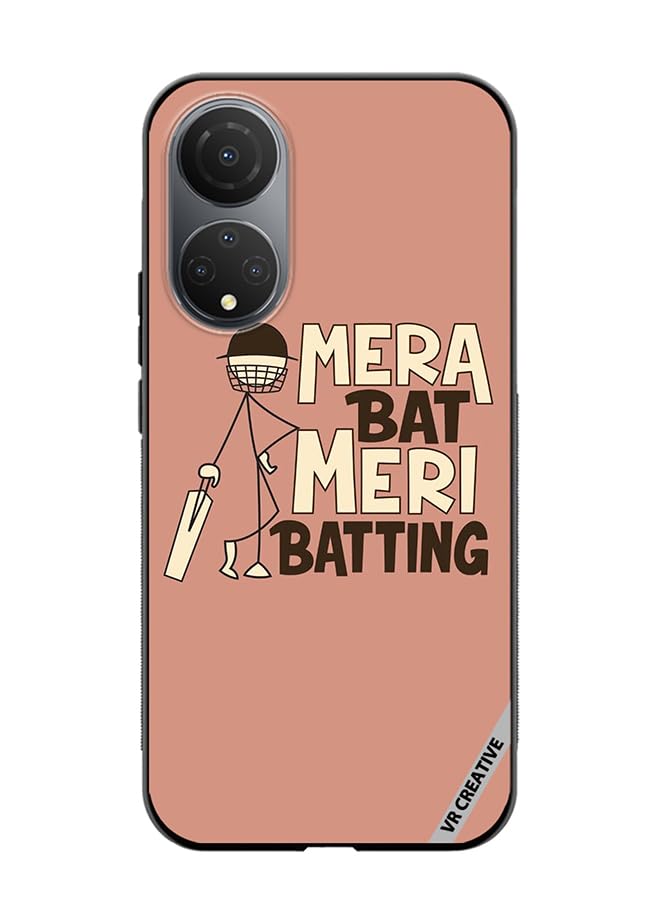 VR Creative Protective Case Cover For Honor X7 Mera Bat Meri Batting Design Multicolour NR322083
