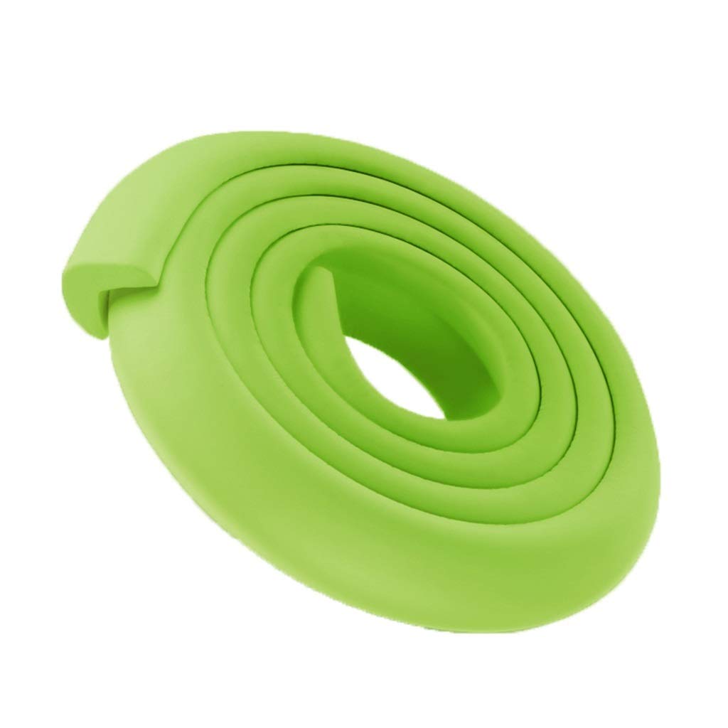 dfEDRd Safety Corner Guards, 2 Meters Thicken for All Edges Protect Children Prevent Bruises Collision(Groen)