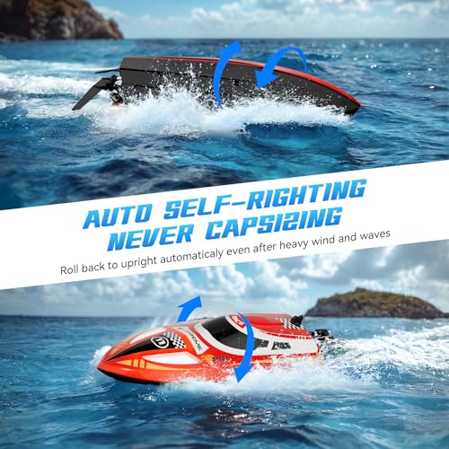 Topchoic TC-V003 Rc Boat For Adults & Kids, 60Min, Remote Control Boat thumb #2