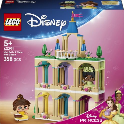 LEGO Disney Princess Belle et Tiana Miniatures avec Un château 43291