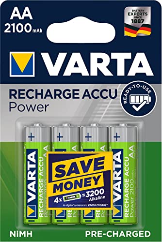 VARTA Blister de 4 Accu NiMH Longlife Accu 800 mAh Micro AAA/HR03