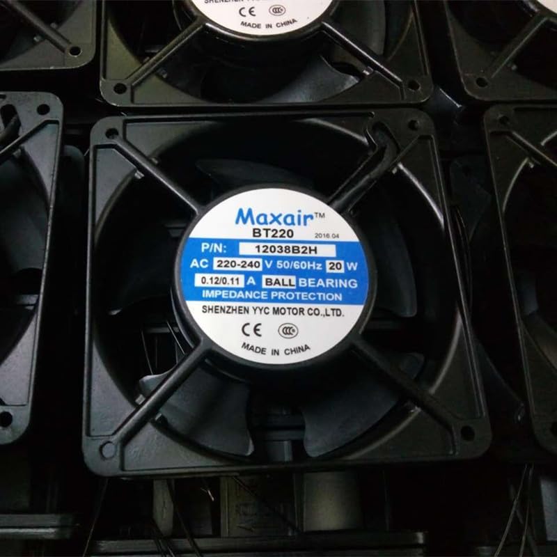 BT220 axial Fan BT12038B2H Ultrasonic Welding Machine 220-240V Cooling Fan