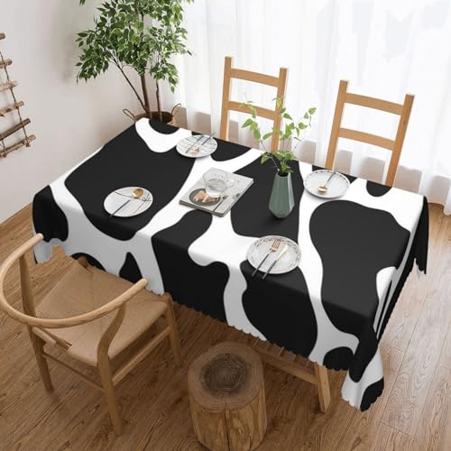 Nappe imperméable imprimée vache lavable et infroissable - 2