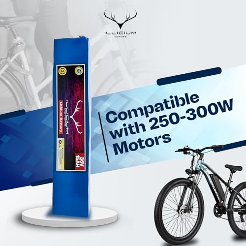 Image of 36V 15Ah Lithium-Ion Battery | Up to 60KM Range | 550W Electric Bicycle Battery with Smart BMS | Fast-Charging E-Cycle Battery Pack for Hero Lectro and Others Electric Bicycle
