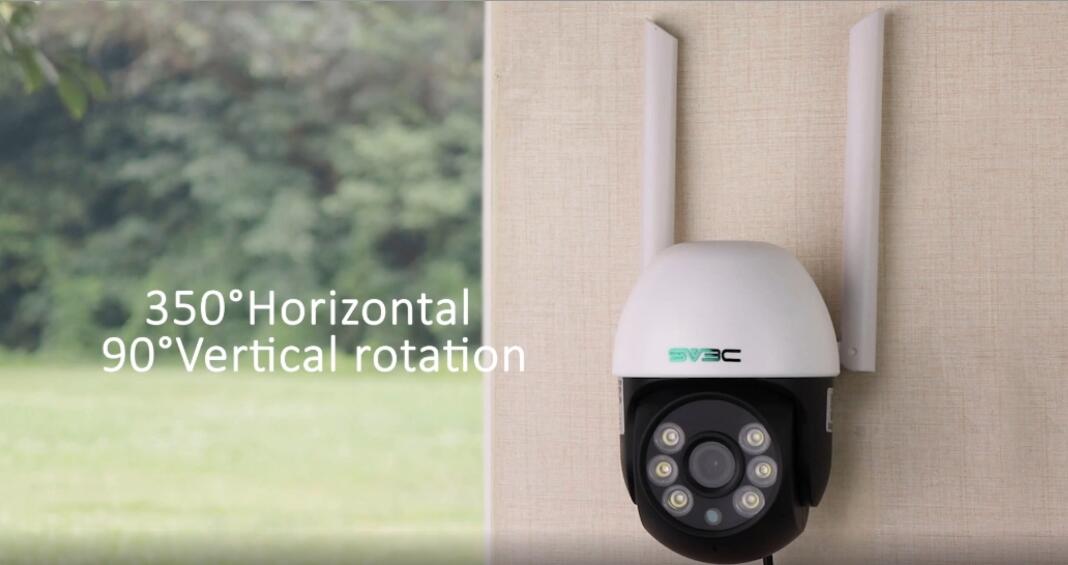 Amazon.com : SV3C 2 Pack PTZ Security Camera Outdoor, 1080P Pan