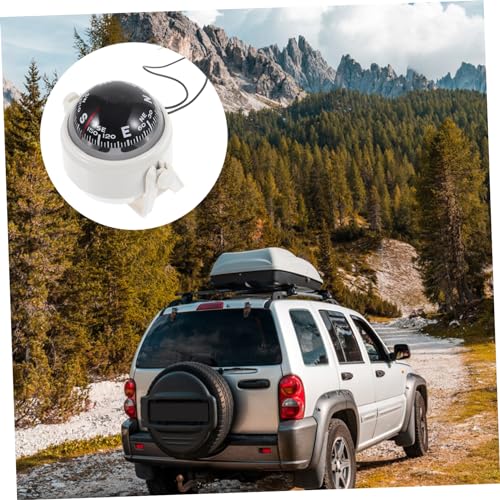 Brújula VANZACK para vehículo, barco y automóvil, herramienta de navegación con montaje en tablero miniatura 3