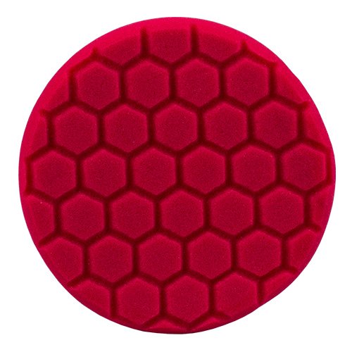 Hex Logic - CG5.5 Inches Red Soft Finesse Polishing Pad Polishing Sponge