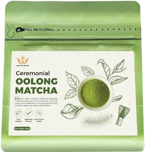 Té Matcha Oolong ceremonial en polvo 3.5 oz miniatura 1