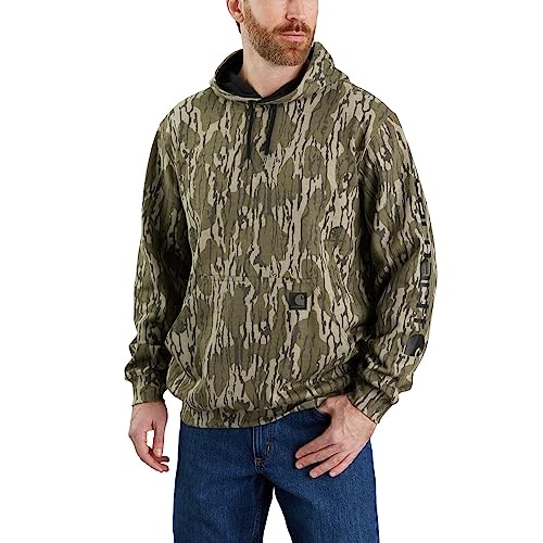 Carhartt Men's Loose Fit Midweight Camo Sleeve Graphic Sweatshirt