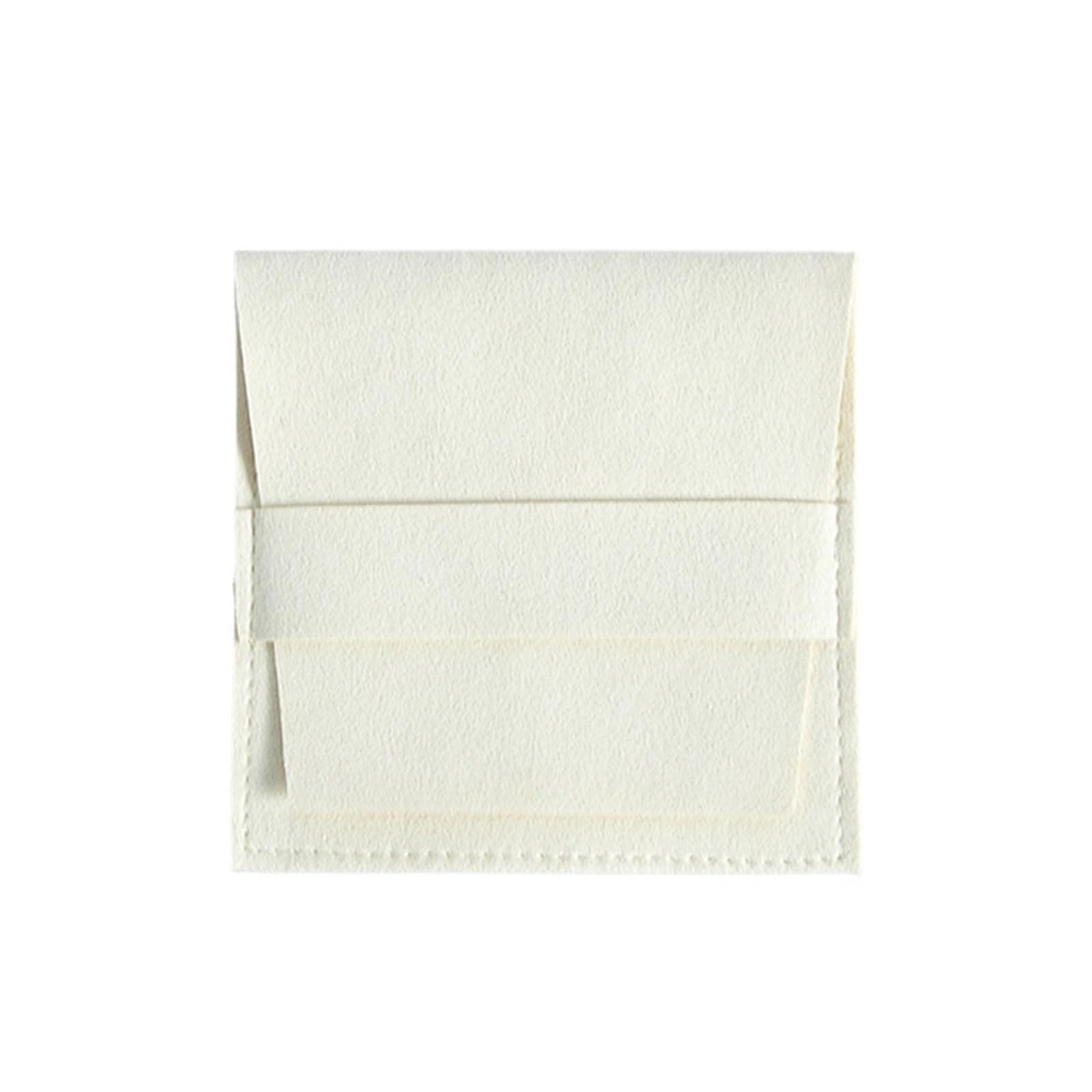 Cidegoo 5Pcs 8x8cm Microfiber Velvet Jewelry Pouches for Necklace Gift Bags