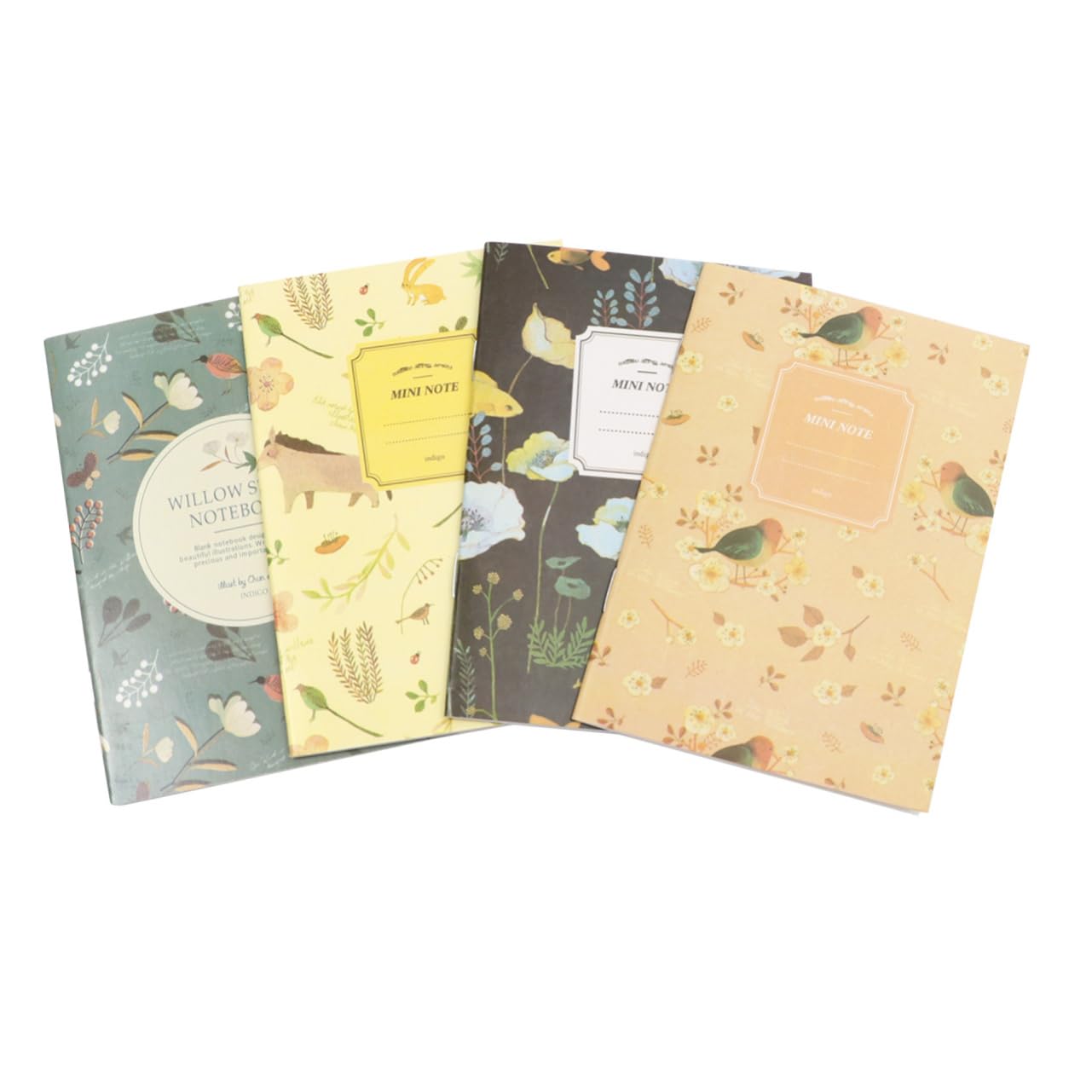 VILLCASE 2 Ensembles Petit Carnet Mini Cahiers Journal Mini-livres Carnet De Notes Livre Planificateur Quotidien De Pratique D'exercice 50 Pièces * 2