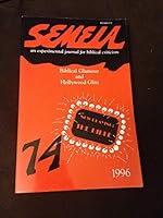 BIBLICAL GLAMOUR AND HOLLYWOOD GLITZ An Experimental Journal for Biblical Criticism - Semeia 74 B00129JST2 Book Cover
