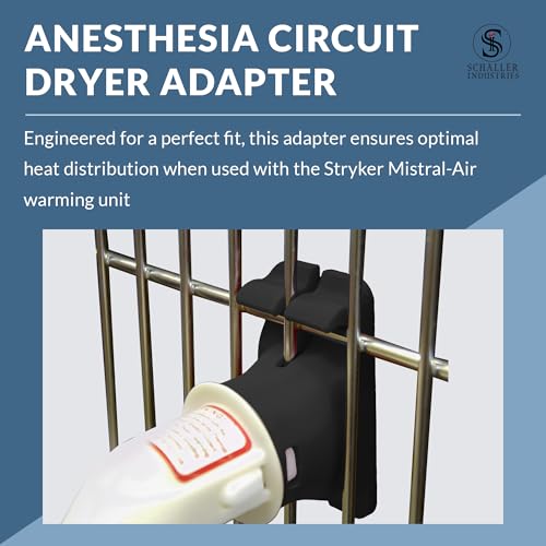 Image of S I Veterinary Cage Door Adapter for Stryker Mistral-Air & TSC Life Mistral-Air Patient Warmer - Hose Pass-Through, Blanket Retainer, Tool-Free, for Veterinary Use Only