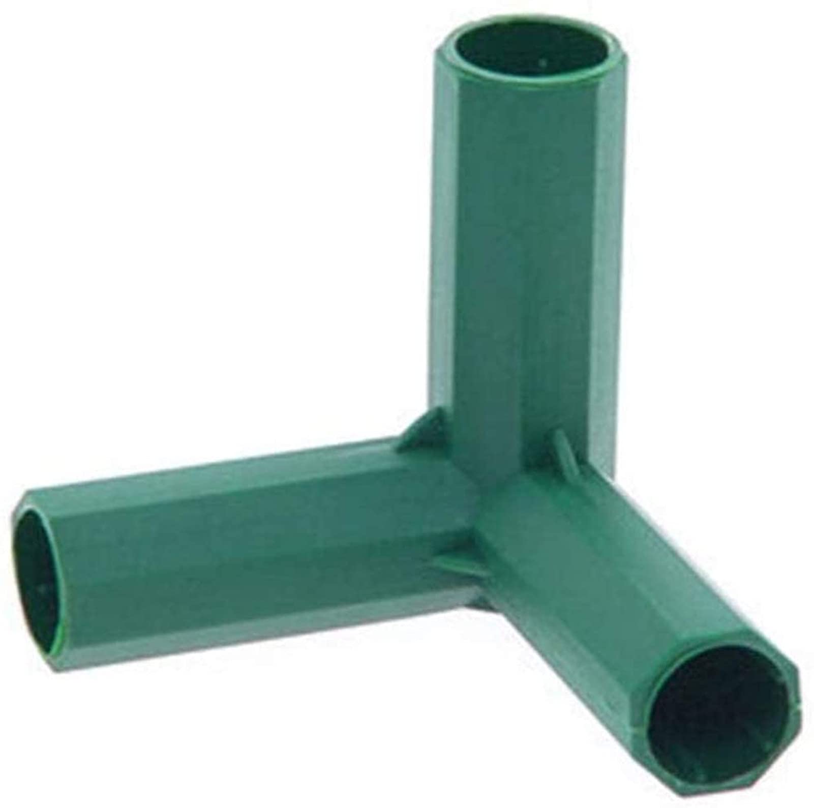 15 Pieces 16MM Greenhouse Frame Connectors Plastic Coated Canes Connector PVC Fitting Stable Support Gardening Building Fruit Supports Cages Netting Frames Fencing Cane Rods Stakes Connectors 3 Way-image-21