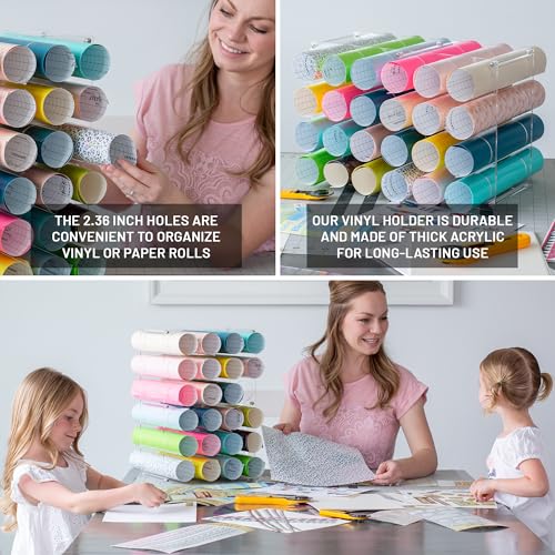 Marilos VRH001 Vinyl Roll Holder With 24 Large Holes thumb #4