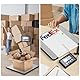 ACCT Paketwaage, 400 lb/1 oz, digitale Briefwaage mit Halte-/Auto-Off-/Tara-Funktion, digitalwaage für Pakete/Haustiere/Gepäck/Büro, gepäckwaage, Batterien und USB-Kabel im Lieferumfang enthalten