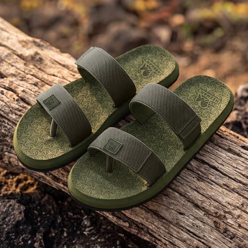 Image of Neeman's Commute Sandals for Men & Women | Adjustable Dual Strap Sandals | Cushioned Footbed | Ergonomic Comfort Sandals | Lightweight Everyday Casual Footwear