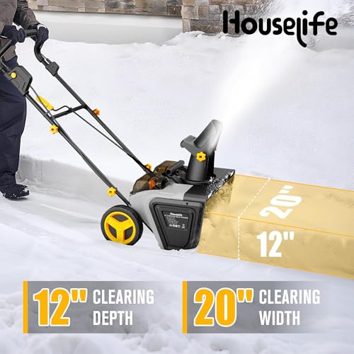 Electric Snow Thrower Cordless Battery
