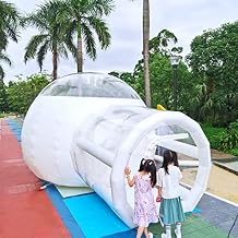 Inflatable Bubble Tent, Single Tunnel Bubble House with Blower Hold to 2-3 People for Camping,Backyard, Party,Festivals Stargazing