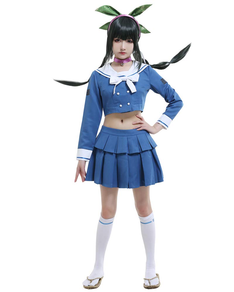 Cosplay.fm Women's Anime Cosplay Costume School Uniform Outfit Top Skirt