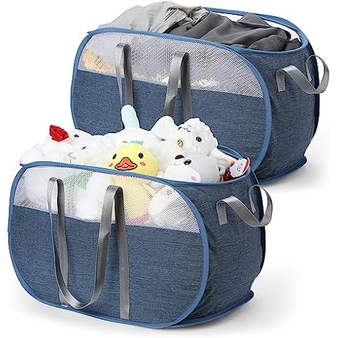 Aceshop 75L Pop-Up Laundry Hamper Bins Cover