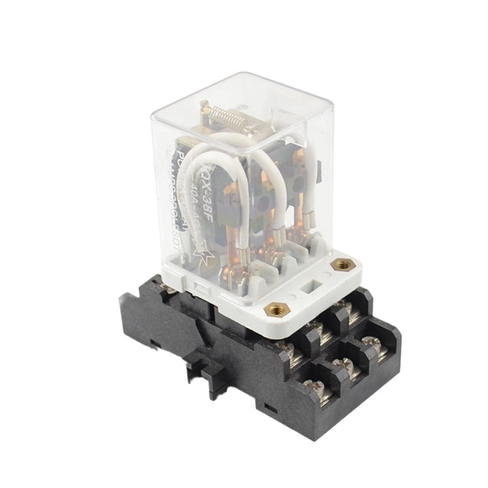 Relais JQX-38F 3Z 40A DC220V, la solution contre les pannes de commutation sur armoire électrique