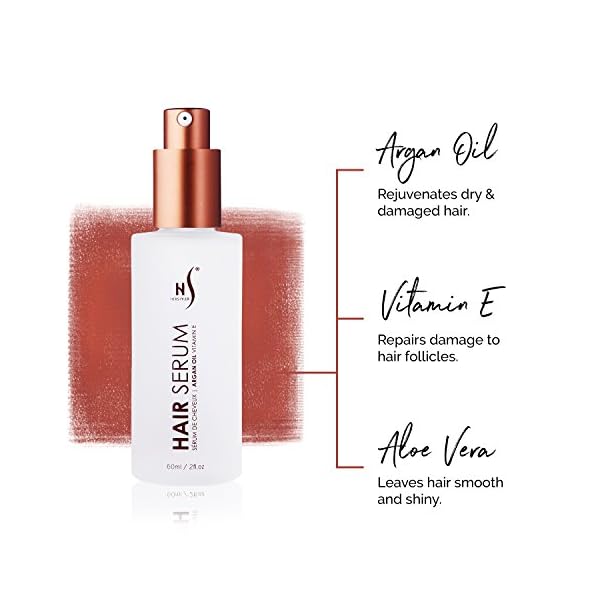 Herstyler-Hair-Repair-Serum-Argan-Oil-Hair-Serum-Vitamin-E-Hair-Serum-and-Aloe-Vera-Hair-Serum-for-Frizz-Control-Shine-and-Straightening-Coz-Love-is-in-the-Hair-2-Fl-Oz-60-Ml HerStyler Hair Repair Serum - Argan Oil Hair Serum for Frizz Control, Shine and Straightening - Serum for Hair with Vitamin E and Aloe Vera - 2 Fl. Oz. / 60 Ml