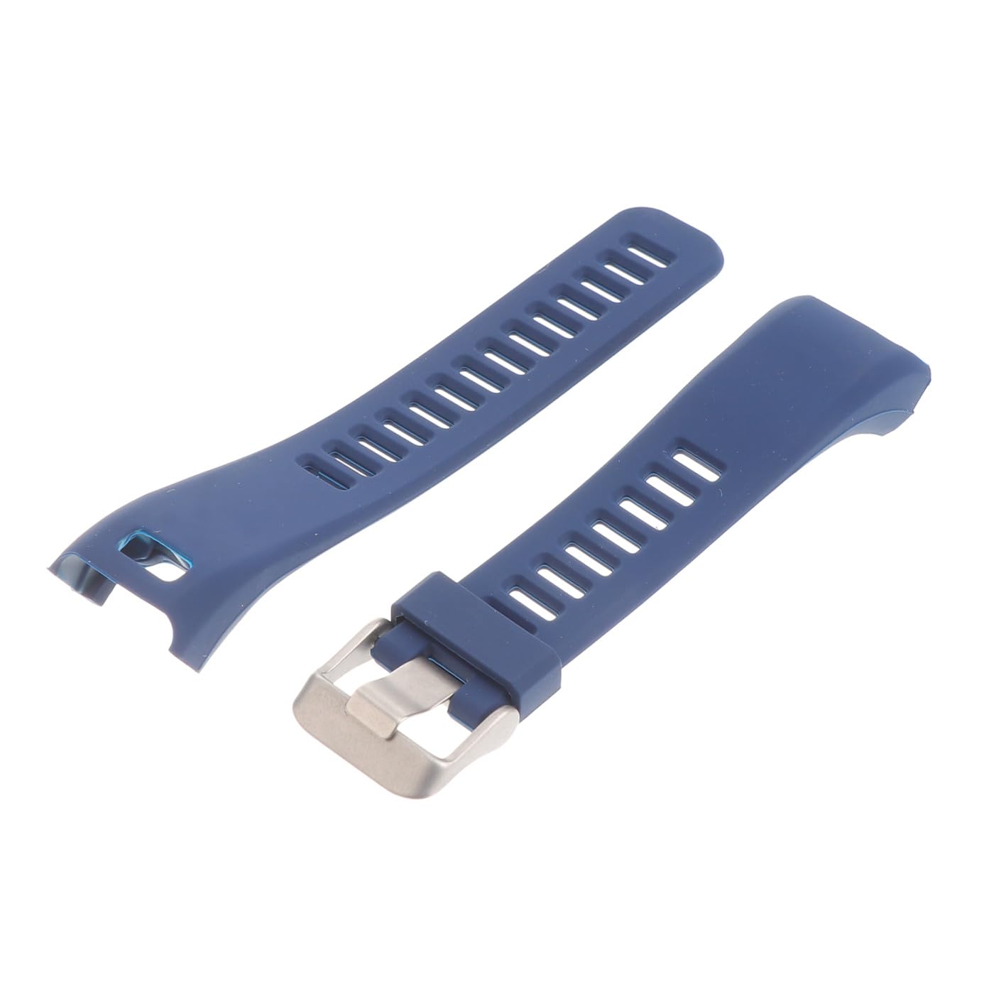 Silikon Uhrenarmband Kompatibel mit Vivosmart Hr Fitness Tracker Ersatzband in Blau mit Schnellverschluss und Flexiblem Design