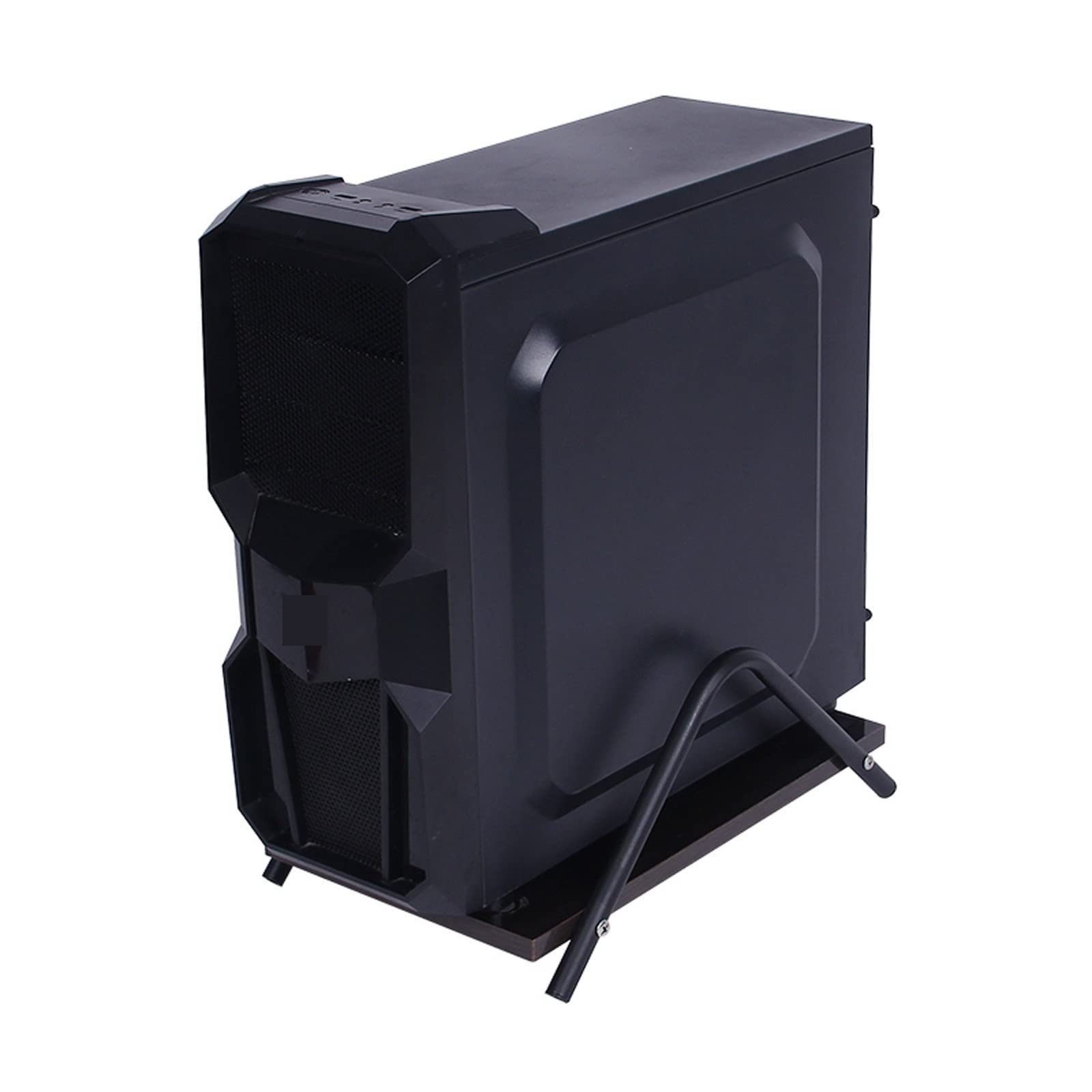 Stojak na PC Pulpit Komputer Obudowa Obudowa Obudowa Domowa Stojak Wieża Komputer Procesor Stań z bocznym metalowym uchwytem Stojak PC