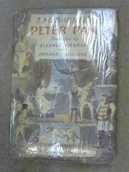 Hardcover Peter Pan; the Story of the Play Book