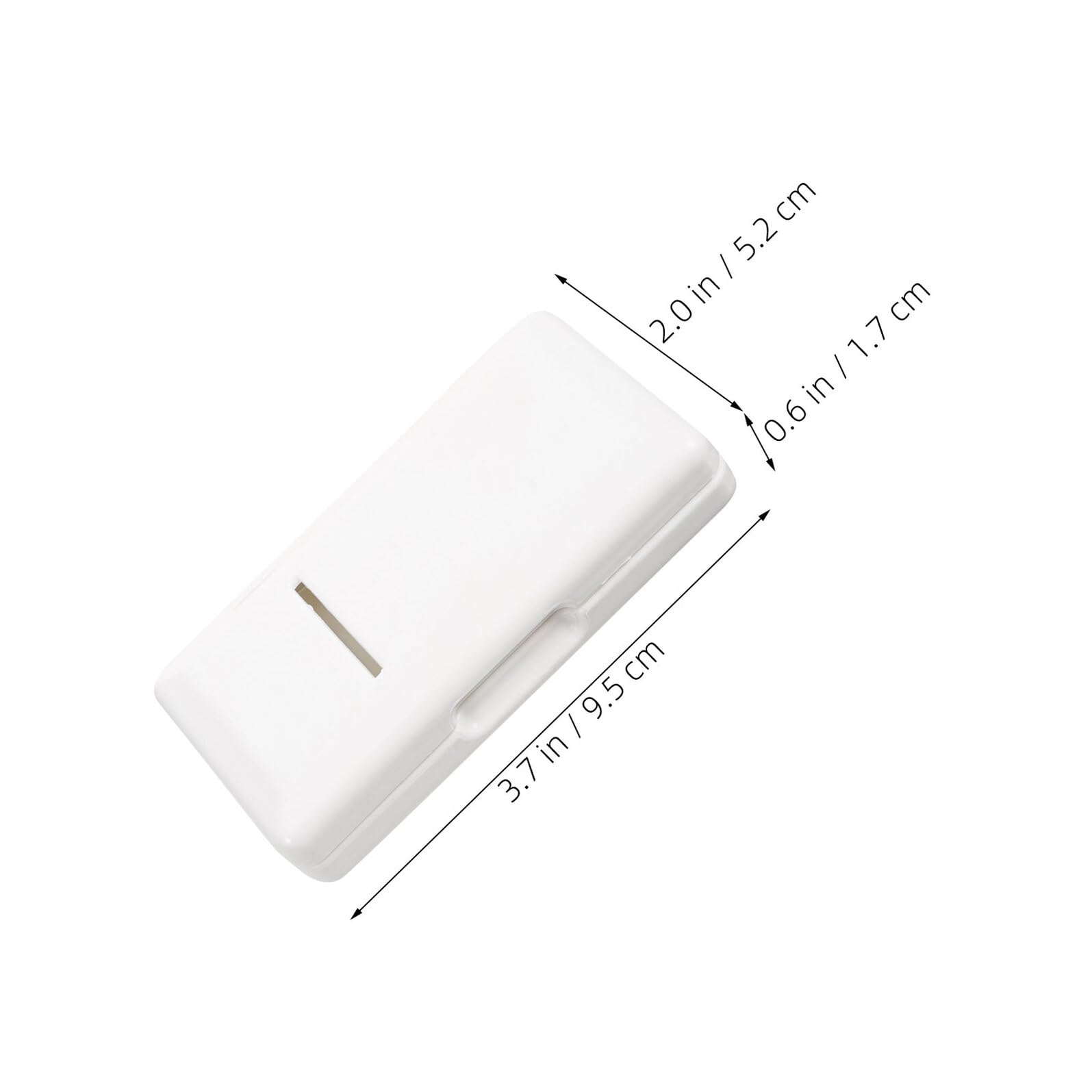 Estuche para Cañas de Oboe 6 Compartimentos, Blanco