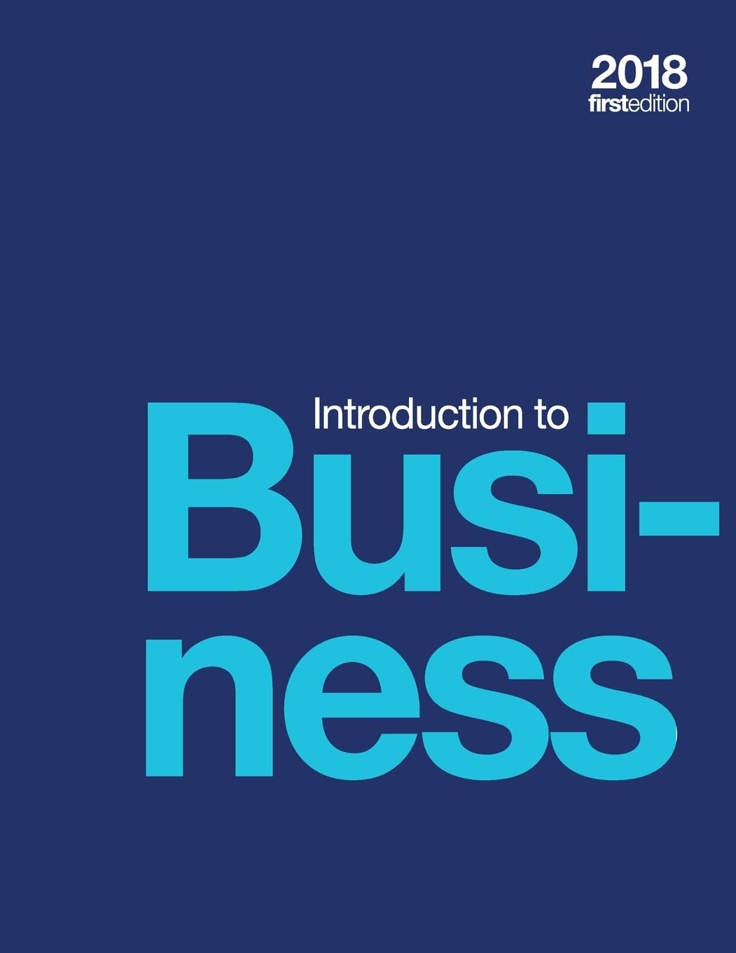 Introduction to Business (paperback, b&w) Paperback – May 19, 2023