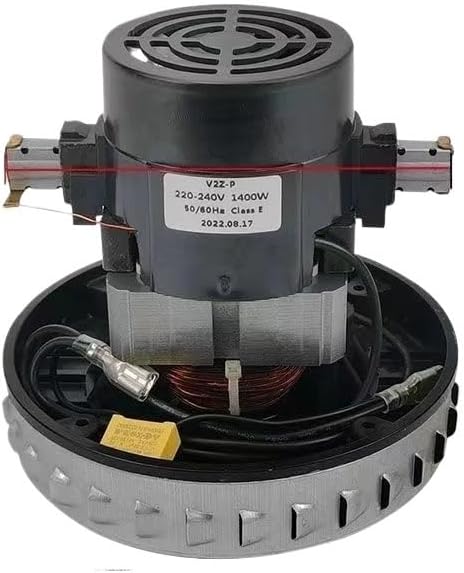 Compatible for 220V 1400W Universal Vacuum Cleaner Motor 130mm Diameter for V2Z-P22/ V2Z-P25 HLX-P22 Replacement Copper Wire Motor