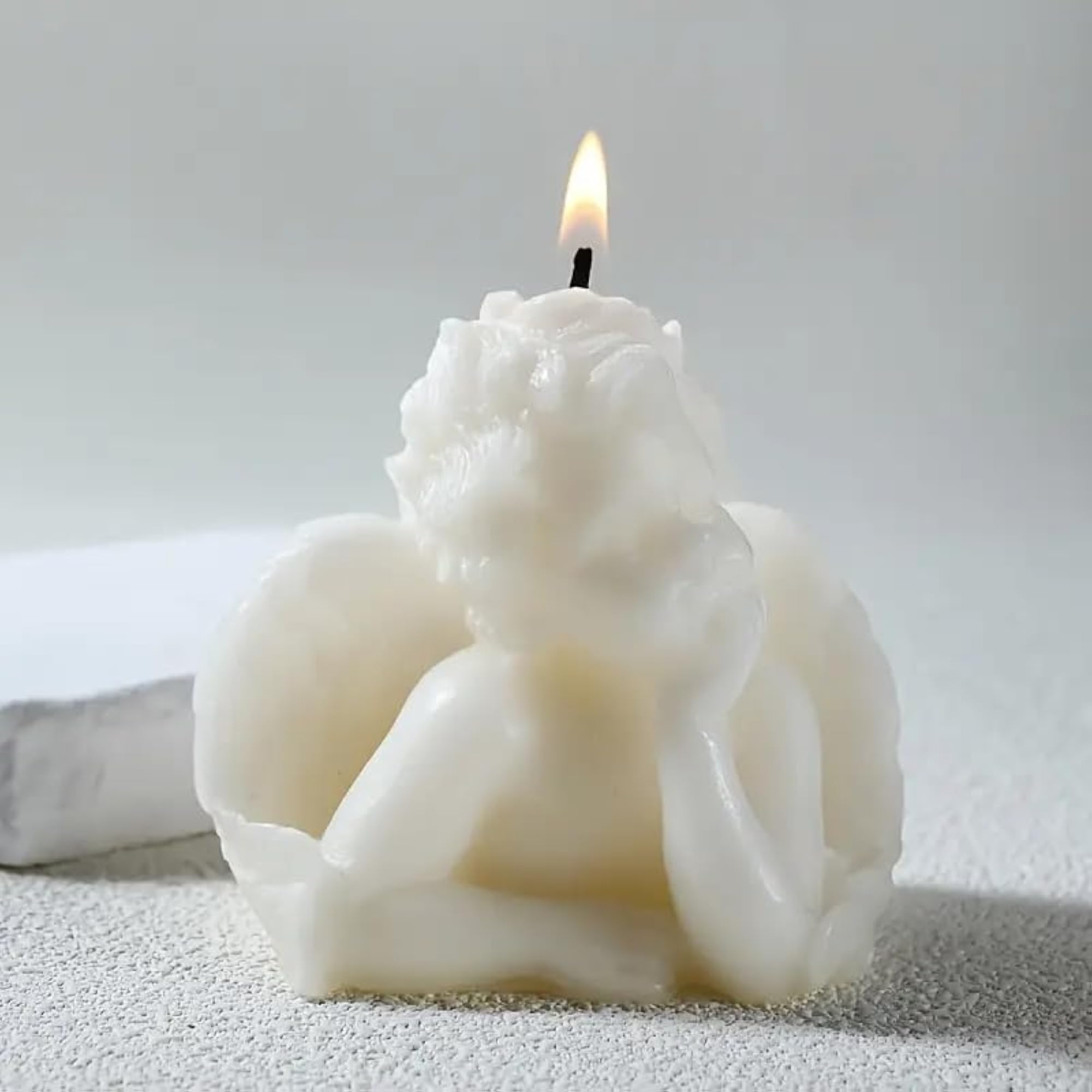 Handmade Angel-Shaped Aromatherapy Candle
