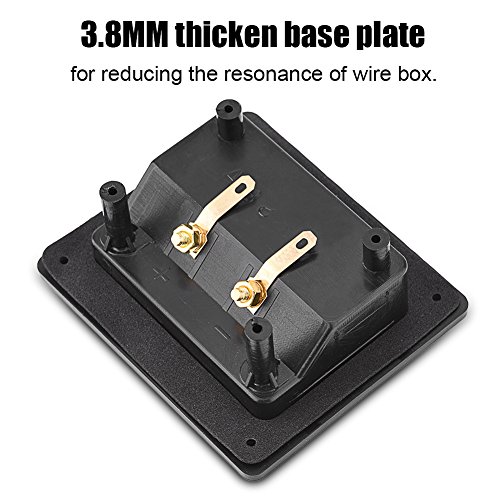 Caja terminal para altavoz Zerone con conector de tornillo miniatura 4