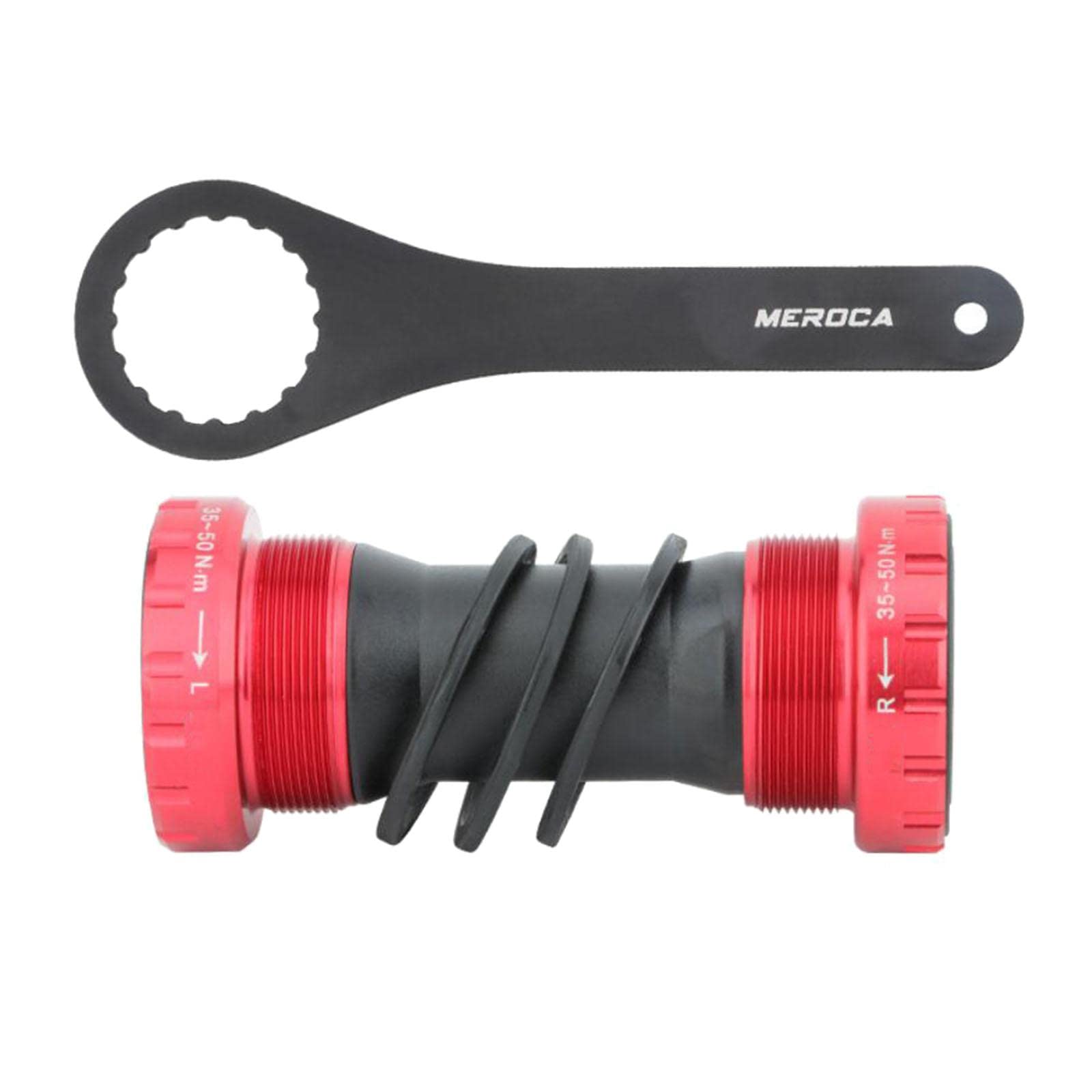 Bottom Bracket Threaded Hollow Integrated for Road MTB Bike Red | Sporting Goods | Cycling | Bicycle Components & Parts | Bottom Brackets