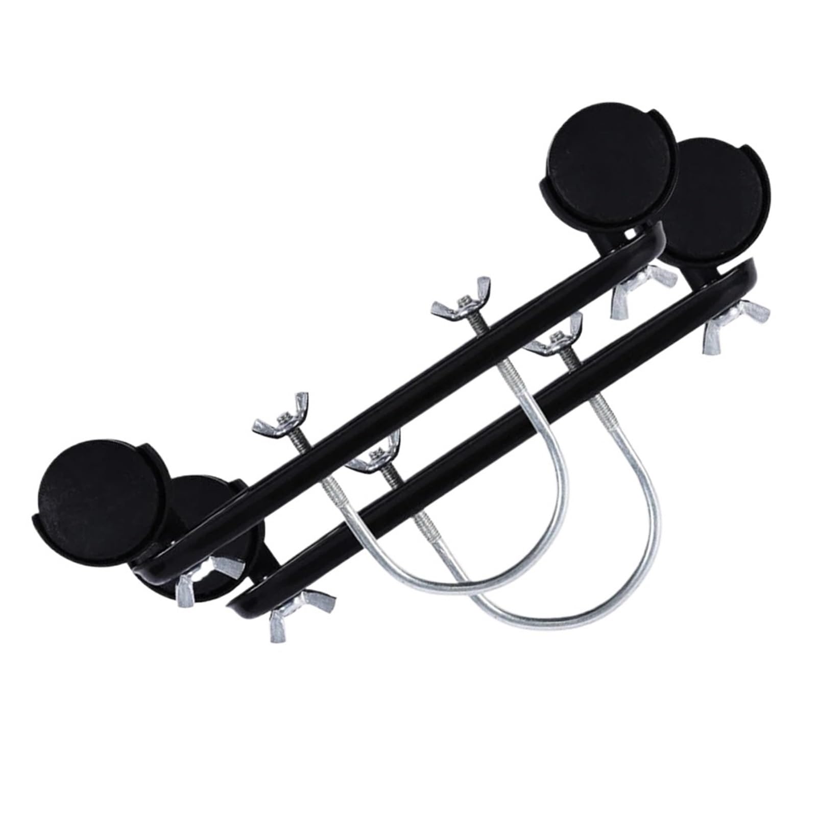 SUBLXPoten Radiator Bracket Heater Mobile Pulley Bracket Set Of 2, Carbon Steel Radiator Stand With 360 Degree Rotating Wheels For Easy Mobility